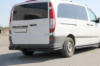 Задние уголки AK003-Double Black (2 шт, нерж. сталь) для Mercedes Vito W639 2004-2014 гг