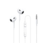 Навушники дротові REMAX Wired Earphones for Music and Call  RM-570/a/i (3.5mm) White (6954851234692)