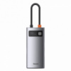 USB Hub Baseus Metal Gleam Series 4-in-1 Multifunctional Type-C Cерый