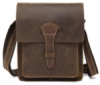 Сумка чоловіча вертикальна 714660 Коричнева