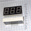 DISPLAY 5361BG1-1 0,56* GREEN/ANOD 3DIGIT 8 SEGMENT