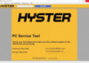 Установка программы для диагностики и программирования Hyster + Yale PC Service Tool PCST 4.97 2021