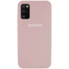 Чехол для Samsung Galaxy A41 - Silicone Cover Full Protective (AA) (Рожевий / Pink Sand) - купити в SmartEra.ua