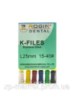 K Files (К-файли) ручні інструменти для обробки кореневих каналів, Rogin 25 мм 15-40