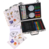 Набір для творчості в алюмінієвій валізі 001 68 предм. | Набір для малювання в кейсі, дитячий
