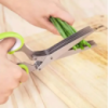 Кухонні ножиці для нарізання зелені та овочів 5 гострих лез Frico FRU-007