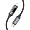 Кабель Hoco U148 Type-C to Lightning PD 27W с дисплеем black