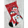 Набір для вишивання гобеленом «Святкові пінгвіни//Holiday Penguins Stocking» DIMENSIONS 71-09158