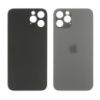 Заднее стекло корпуса для Apple iPhone 12 Pro Graphit (серое) маленький вырез под камеру