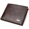 Зручне чоловіче портмоне із натуральної фактурної шкіри 721869 Коричневий