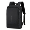 Класичний рюкзак для ноутбука документів А4 тканинний чорний 710129A