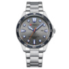Чоловічий класичний годинник Curren 8426 Silver-Grey зі сріблястим металевим браслетом та датою