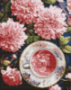 Алмазна мозаїка - Рожеві жоржини ©art_selena_ua Идейка 40х50 см (AMO7948)