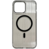 DM Чохол Corrugated Pattern Case with MagSafe для iPhone 14 Pro Max Black