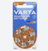 Батарейки для слуховых аппаратов Varta 312 6 шт