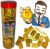 Шоколадних монет Bitcoin, 100шт. Шоколадних монет Bitcoin, 100шт.