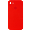 Чохол Silicone Case Square Full Camera Protective (AA) для Apple iPhone 7 / 8 / SE (2020) (4.7«), Червоний / Red - купити в SmartEra.ua