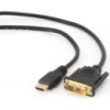 Кабель мультимедийный HDMI M to DVI M 3.0m 18+1pin Cablexpert (CC-HDMI-DVI-10)