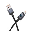 Кабель Hoco X118 USB to Type-C с дисплеем black