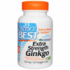 Супер Сильный Экстракт Гинкго 120мг, Ginkgo Extra Stength Profile Proven, Doctor's Best, 120 гелевых капсул