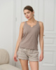 Комплект с шортами и майкой в ​​полоску - Рубчик   S, M, L, XL
