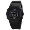 Наручний годинник Skmei 1743BK Smart All Black тактичний з водонепроникністю 5 ATM