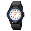 Чоловічий годинник Skmei 2433BKBU-AC Black-Blue Namber з каучуковим ремінцем та захистом 5 ATM