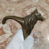 Рукоятка для трости «Овчарка», художественное литье из бронзы.