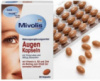 Витаминный комплекс для зрения Mivolis - DAS gesunde PLUS Augen с Vitamin A, B2 и Zink Das Gesunde Plus