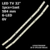 LED підсвітка TV 32« LIBERTY LD-3226 JS-D-JP3220-061EC E32F000 MCPCB 584.51*17.5*1.0 T y y-L E469119