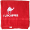 ✔️SALE! Рушник махровий 140х70см червоний з вишивкою Turcoffee, Узбекистан
