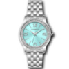 Жіночий годинник Guardo 012777-1 Silver-Turquoise — класична модель з нержавіючої сталі