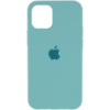 Чохол Silicone Case Full Protective (AA) для Apple iPhone 15 Pro (6.1«), Бірюзовий / Marine Green - купити в SmartEra.ua