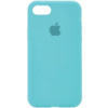 Чохол Silicone Case Full Protective (AA) для iPhone SE 2 / 3 (2020 / 2022) / iPhone 8 / iPhone 7, Бірюзовий / Marine Green - купити в SmartEra.ua