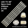 LED підсвітка TV 48« JL.D48051330-078AS-C 48HB6T62U 48HB6T72U LT-48C780 LT-48C770 JL.D48051330-078HS-C 6шт.