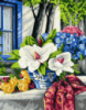 Картина за номерами «Квітучий стіл» 40х50см