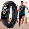 Фитнес браслет FitPro Smart Band M7 (смарт часы, пульсоксиметр, пульс). QZ-832 Цвет: черный