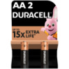 Батарейка Duracell AA лужні 2 шт. в упаковці (5000394058163 / 81551267)