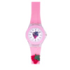 Дитячий годинник Better 005 Grape Pink-White — кварцовий рожевий годинник для дівчаток з силіконовим ремінцем