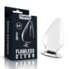 Прозора анальна пробка LOVETOY Flawless Clear 11.4 см — Товстий плаг (TPE)Шукаєте іграшку, яка поєднує естетику з глибок