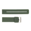 Ремінець для годинника Skmei 1416/1418/1267/1285/1293/1426/1866/1894 Army Green 22 мм каучуковий зелений