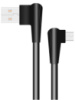 Кабель USB SERTEC ST-057L+L MICRO (V8) круглий із ТРЕ пластику WHITE (1 м)
