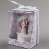 Фигурка «Жених и невеста» на свадебный торт (8 см) (041Q)