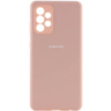 Чохол Silicone Cover Full Camera (AA) для Samsung Galaxy A33 5G, Рожевий / Pink Sand - купити в SmartEra.ua