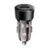 Автомобільний зарядний пристрій ACEFAST B12 60W (USB-A+USB-C) dual-port car charger Black (6974316282914)