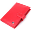 Красивая обложка на документы для женщин из натуральной кожи ST Leather 23118 Красный