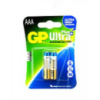 Батарейка GP ULTRA PLUS ALKALINE 1.5V 24AUP-U2 лужна, LR03 AUP, AAA (4891199100307)