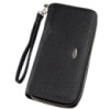 Гаманець жіночий з зернистою екошкіри 719045 Чорний