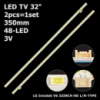 LED підсвітка TV 32« 3660L-0386A LED3277 32LEA01 LE32A50 LE32A70 T32Q12HAL LED321597N 32LV2600 32PFL3507T 2шт.