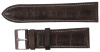 Ремінець, браслет для годинника під крокодила 24 мм Mykhail Ikhtyar коричневий